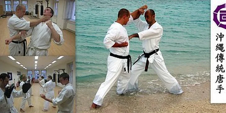 399 Kč za měsíční trénink původního okinawského karate v hodnotě 1200 Kč
