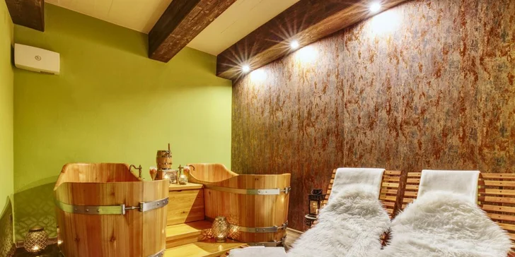Relax v Kyjovských lázních: kvasnicová nebo chmelová lázeň, pivo i jídlo