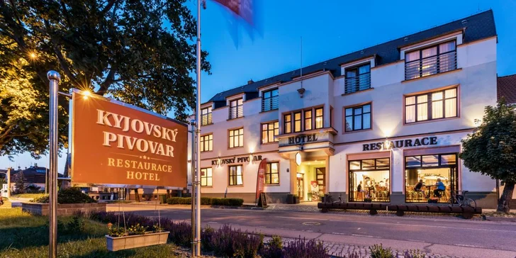 Relax v Kyjovských lázních: kvasnicová nebo chmelová lázeň, pivo i jídlo