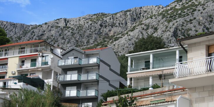 Dovolená v Živogošće na Makarské riviéře: nové apartmány 200 m od moře