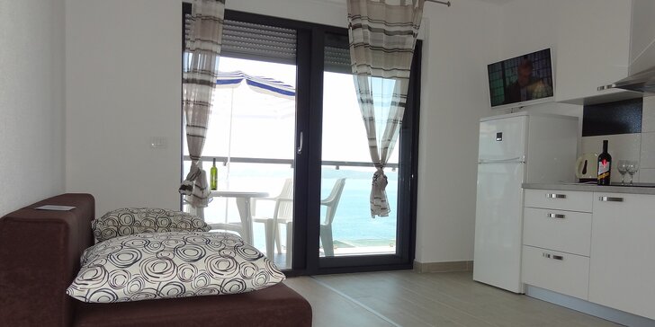 Dovolená v Živogošće na Makarské riviéře: nové apartmány 200 m od moře