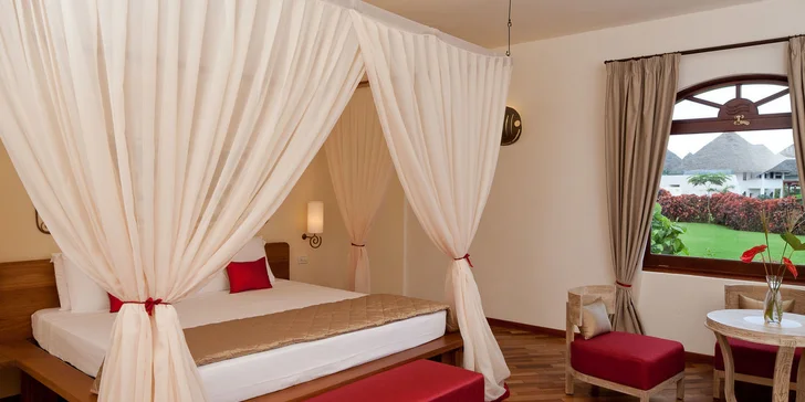 Luxus a exotika v 5* plážovém resortu na Zanzibaru: 6–12 nocí s all inclusive