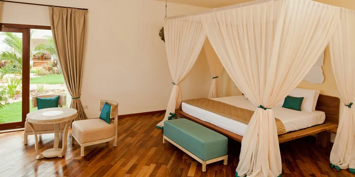 Luxus a exotika v 5* plážovém resortu na Zanzibaru: 6–12 nocí s all inclusive