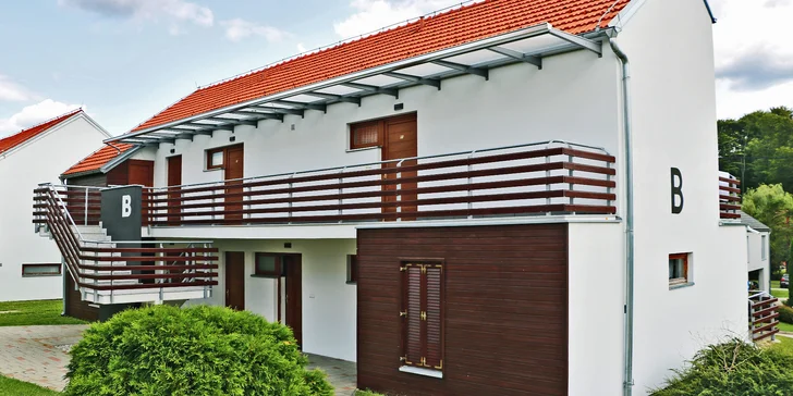 Apartmány, ve kterých budete bydlet, jsou asi 2 minuty pěšky od hlavní hotelové budovy. 