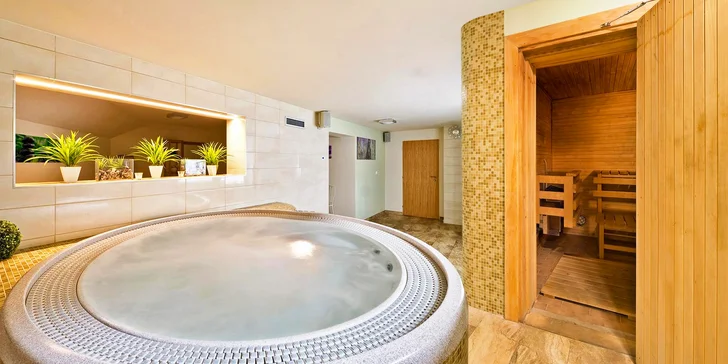 Wellness hýčkání na Moravě: třídenní pobyt s masáží, saunou a polopenzí