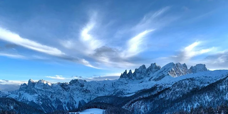 Zažite pravé zimné dobrodružstvo v talianskej oblasti Val di Fiemme!