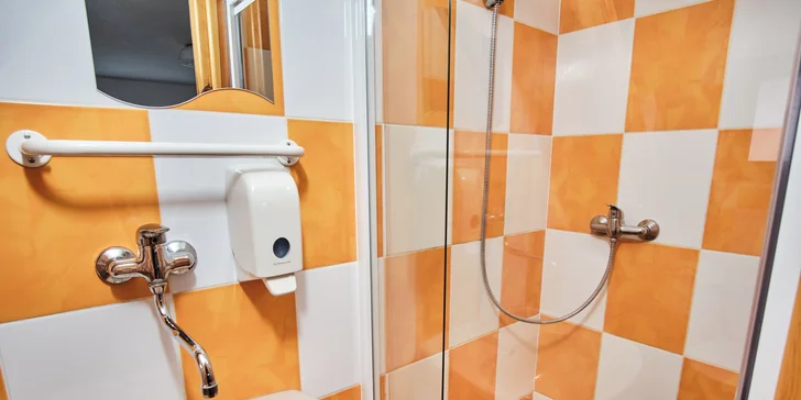 K dispozici budete mít vlastní sociální zařízení. 