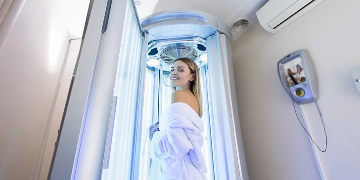 Permanentka do solária: klasické alebo hybridné kolagénové opaľovanie na 50 alebo 100 minút