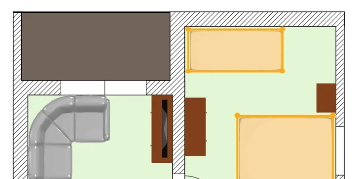 Obrázkový popis apartmánu Poludnica 11