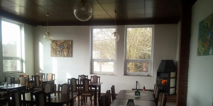 S voucherem si navíc dáte i točenou limonádu nebo kávu po jídle.