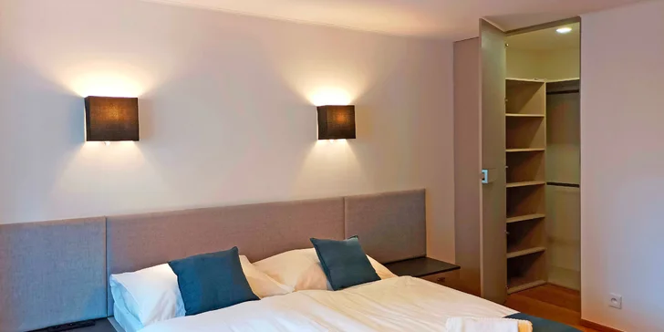 Na výběr je pět apartmánů s kapacitou až 7 osob. 