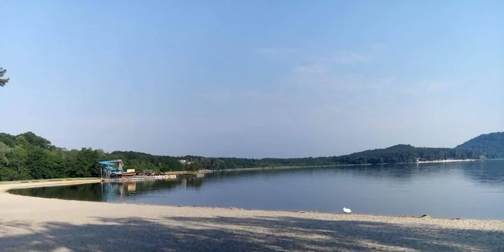 Můžete s sebou vzít i pejska (80 Kč/noc).