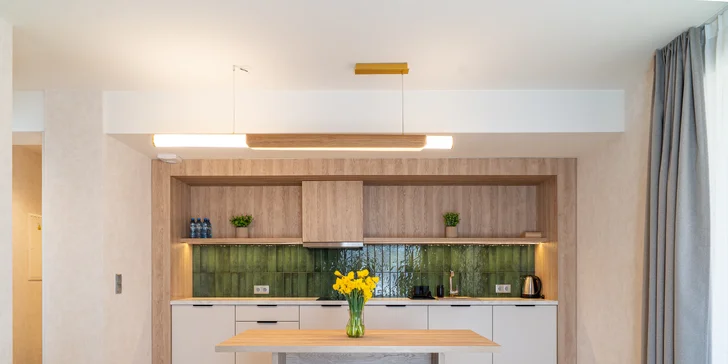 Rodinný apartmán Superior je naozaj priestranný.