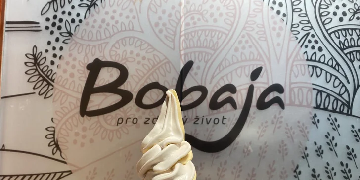 V bistru Bobaja vyrábějí zmrzlinu z kvalitních místních surovin a čerstvého ovoce.