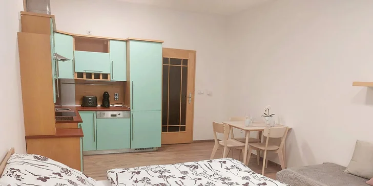 Vo vybavenej kuchyni si hravo pripravíte všetky svoje obľúbené jedlá.