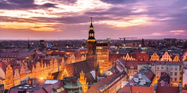 Odjezd do Wrocławi je z Prahy, Liberce, Pardubic a Hradce Králové.