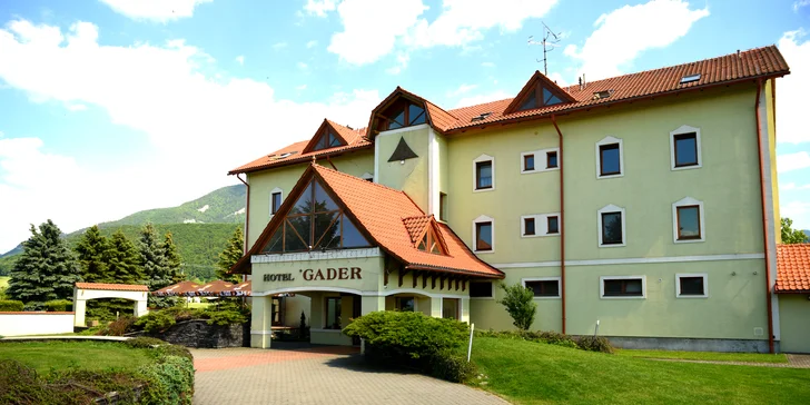 Pobyt na úpätí hôr Veľkej Fatry v Gaderskej doline, v rodinnom Hoteli Gader*