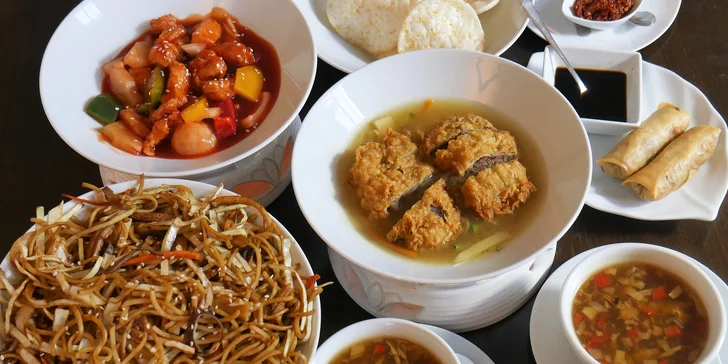 Pravá šanghajská hostina pro 2 - menu s vůní dálek v Lotos restaurantu