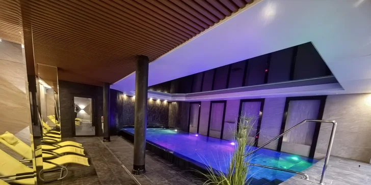 Počas celého pobytu využijete neobmedzený vstup do wellness centra.