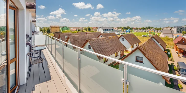 V Seaside Grzybowo pro vás bude až na 15 dní nachystaný moderní apartmán s kuchyňkou.