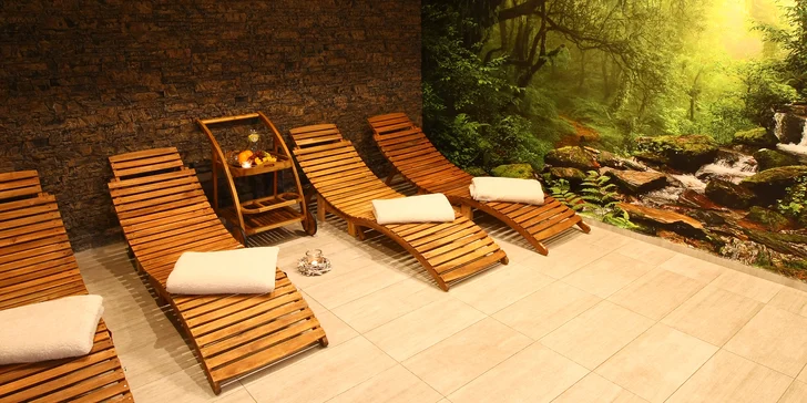 V privátním wellness strávíte 90 nebo 120 minut. 