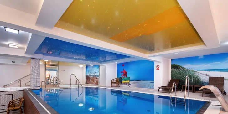 Pobyt zahrnuje neomezený vstup do wellness.