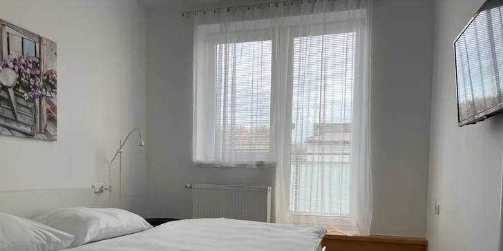 Jednopodlažní apartmán s balkonem