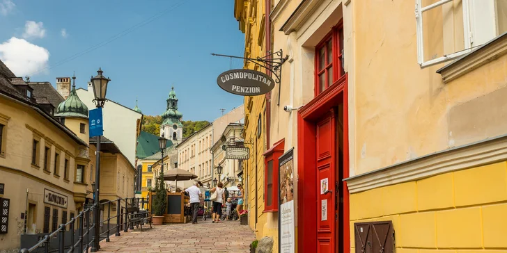 Penzión sa nachádza priamo v historickom centre 