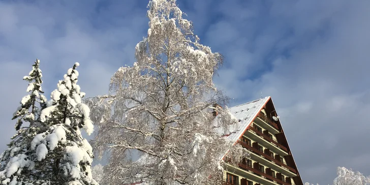 Dopřát si tady můžete i zimní pobyt plný sněhu.