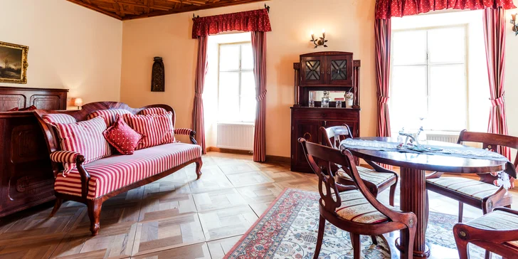 Pohľad na Kráľovský apartmán, ktorý Vás dostane svojou veľkosťou a tiež jedinečnosťou...