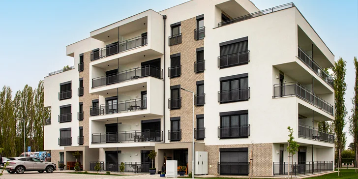 Apartmán Kinga v Dunajské Stredě nabízí skvělé zázemí, moderní vybavení ještě voní novotou.