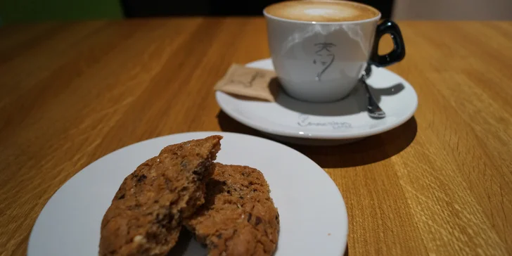 K závěřečné cookie dostanete nápoj dle výběru.