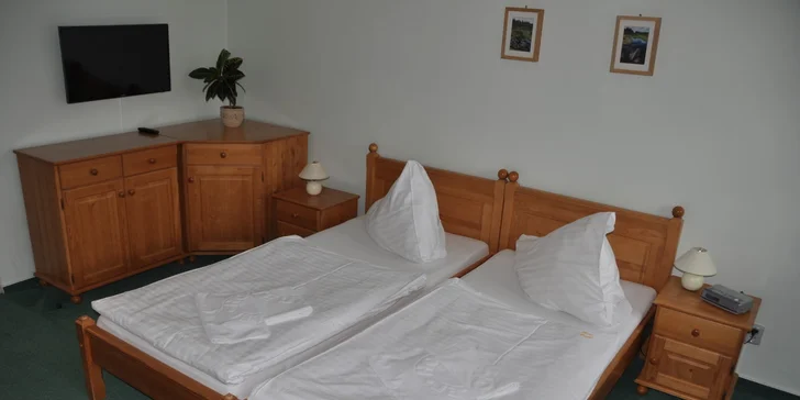 Dvoulůžkový pokoj v patře
