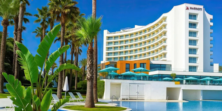 5* hotel Sousse Pearl Marriott Resort & Spa: all inclusive, bazény, animace i let