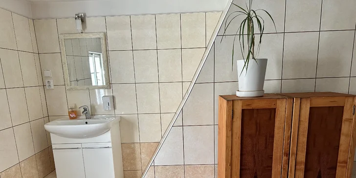 Apartmán pro 6 osob - koupelna