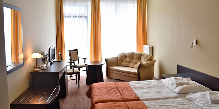 Pohodlné zázemí vám poskytne hotel NAT*** Ustroń. 
