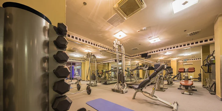Moderne zariadený fitness