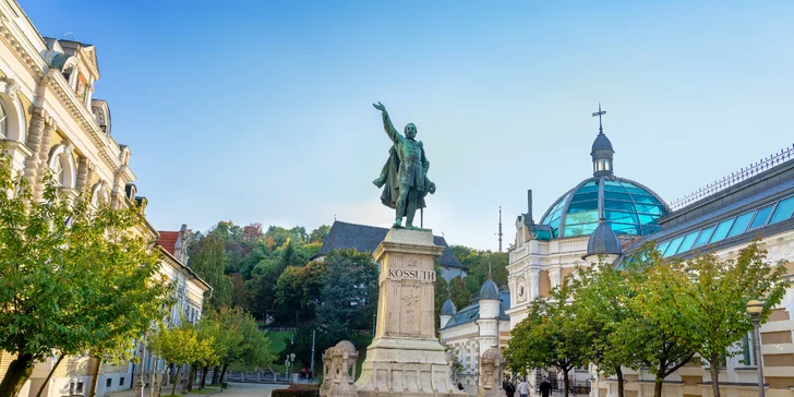 Pešia zóna Miskolc (cca 5 km)