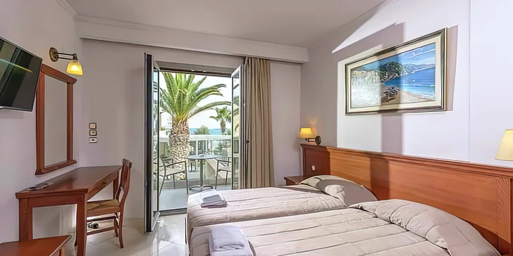 Dovolenou strávíte v hotelu Cactus Beach v letovisku Stalida.