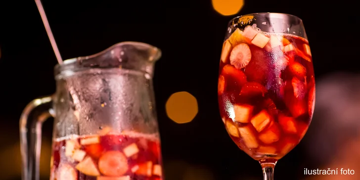Letní siesta: dvě osvěžující sangrie nebo permanentka na deset drinků
