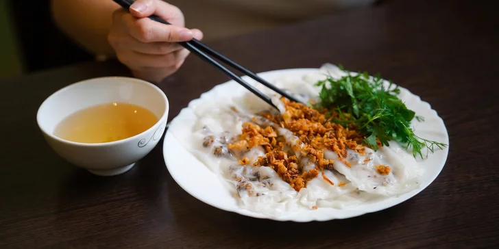 Dělají tu i knedlíčky, závitky a sushi. 