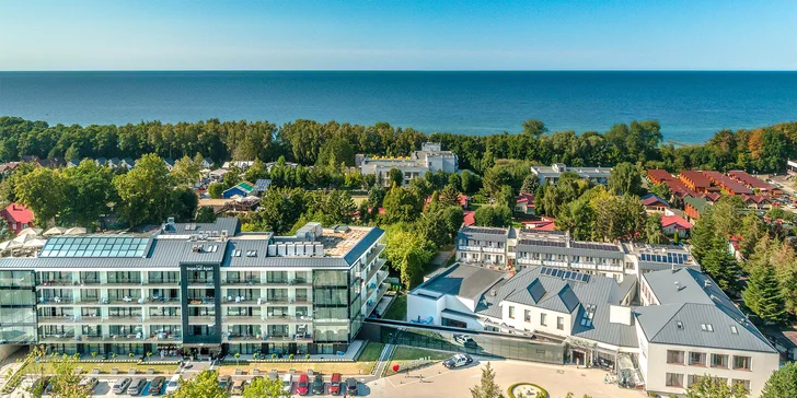 Dovolenka pri Baltskom mori: apartmán alebo chatka s polpenziou a wellness