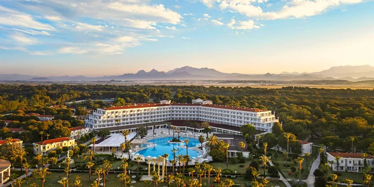 Dovolená v Turecku: pobyt v 5* hotelu Selectum Noa Belek s ultra all inclusive a bazény vč. letenek