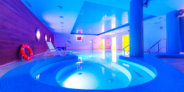 Do hotelového wellness máte neobmedzený vstup.
