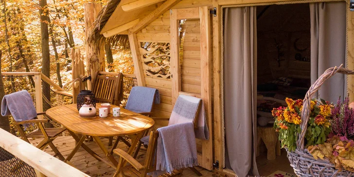  Happy Tree House Betliar se tyčí v oblíbené oblasti Gemer, a to jen kousek od známého světoznámého zámečku Betliar.