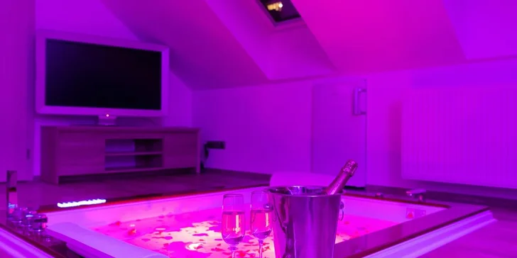 Privátní wellness: občerstvení, růže, pokojová služba i doprava vozem Bentley