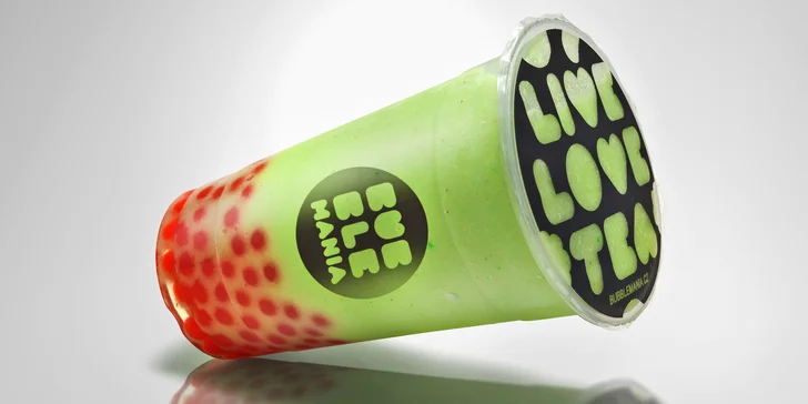 Studený nebo teplý bubble tea z BubbleManie a k němu druhý zdarma