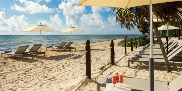 Luxus a exotika v Mexiku: 7–13 nocí v 5* resortu, all inclusive, spa, 12 bazénů