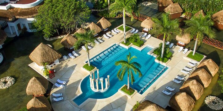 Luxus a exotika v Mexiku: 7–13 nocí v 5* resortu, all inclusive, spa, 12 bazénů