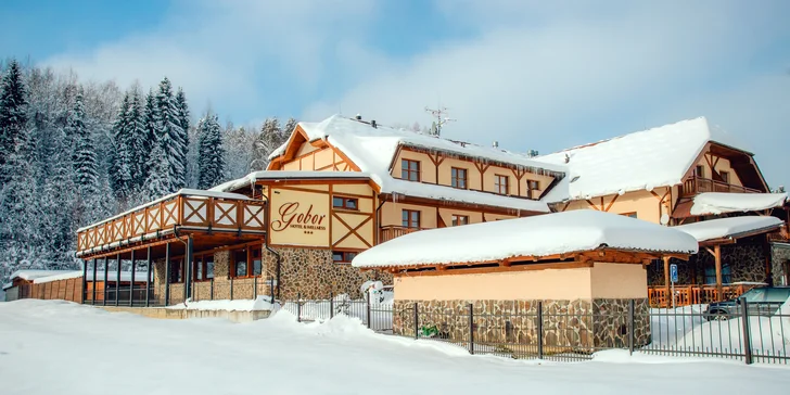 Dovolená s wellness a polopenzí v Západních Tatrách v Hotelu Gobor ***